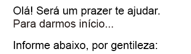 Seus dados estão seguros.