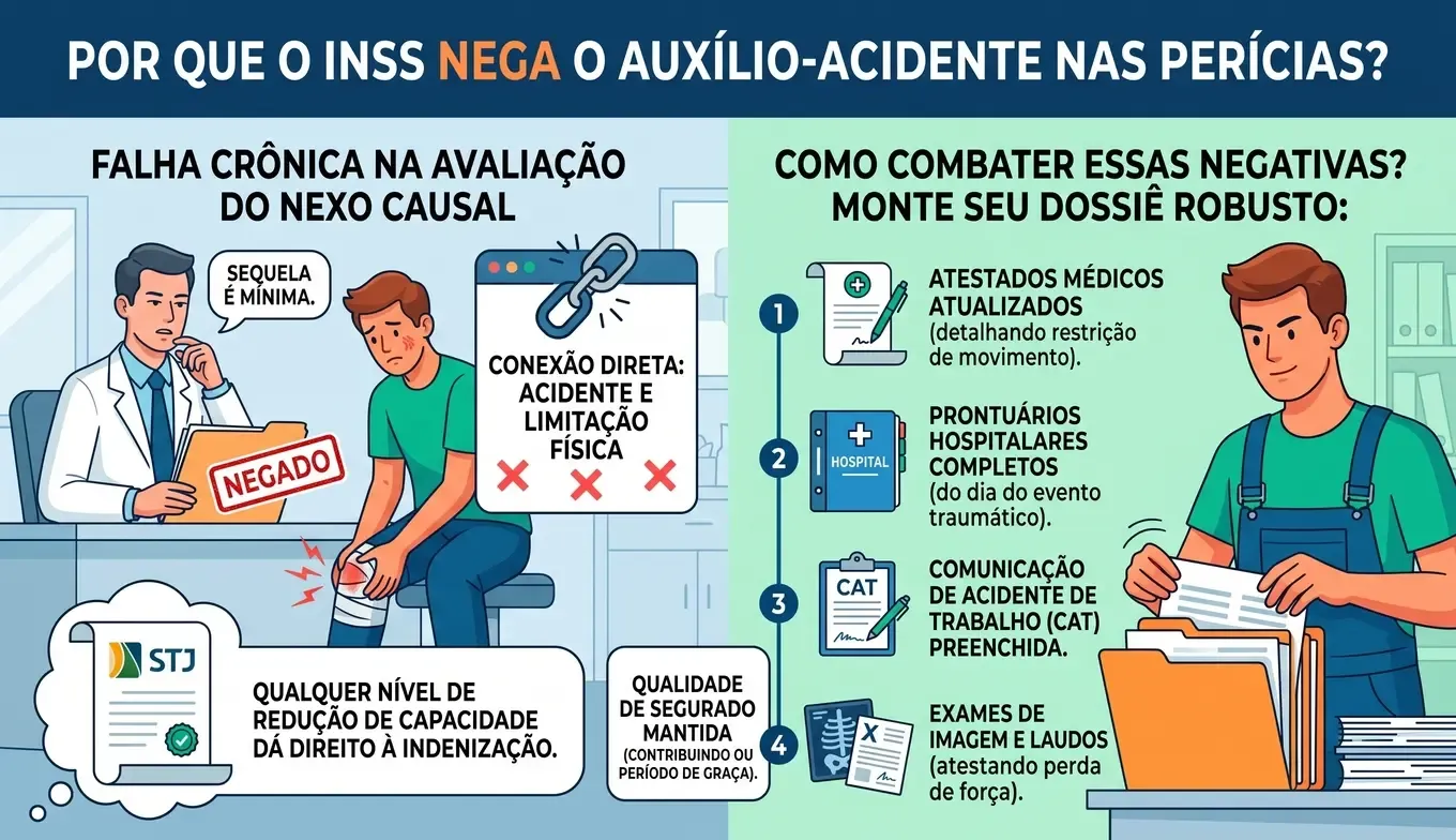 Diferença entre auxílio-acidente e auxílio-doença, tudo o que você precisa saber